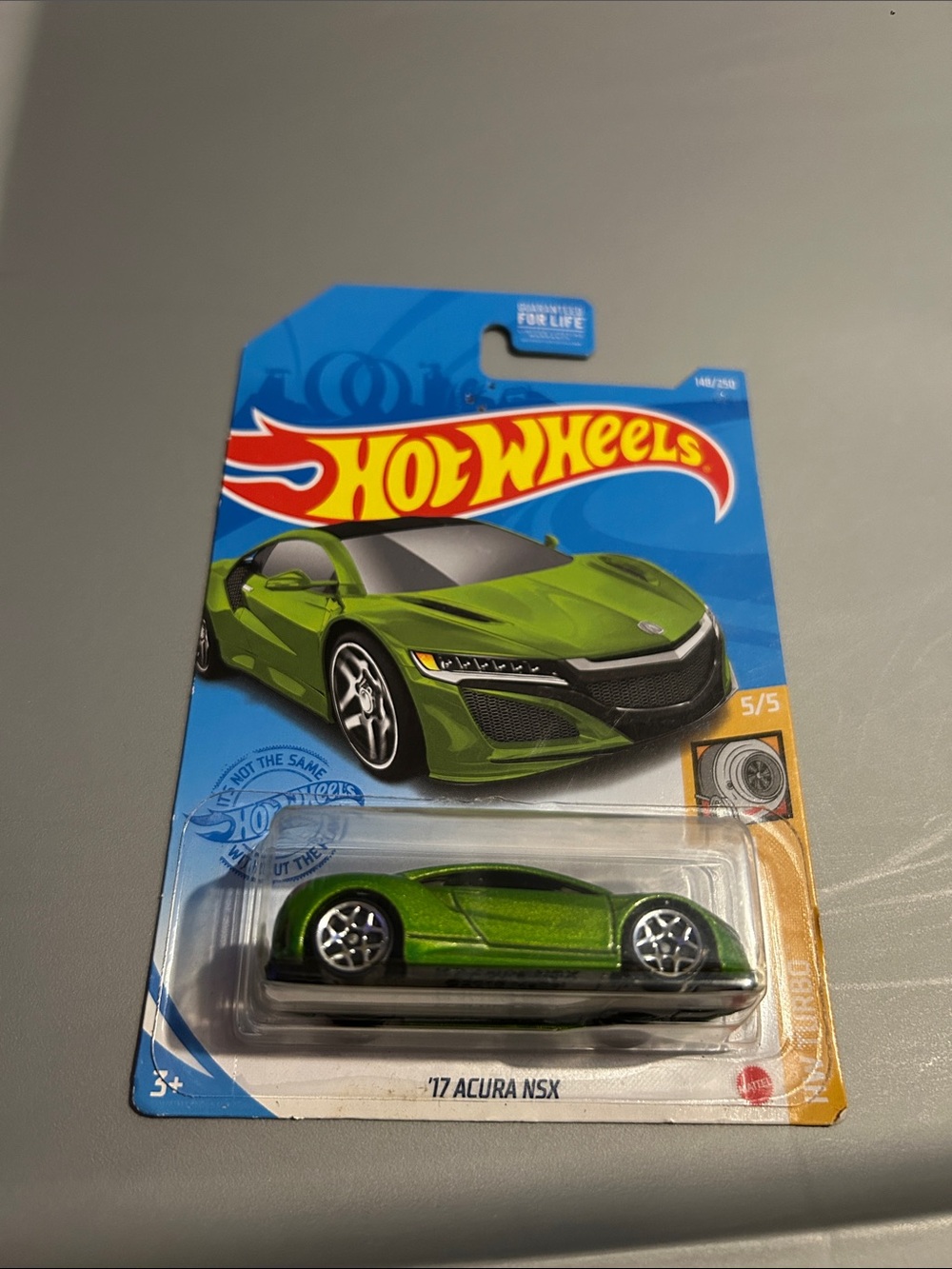 Mattel Hot Wheels '17 Acura NSX - Metallic Green